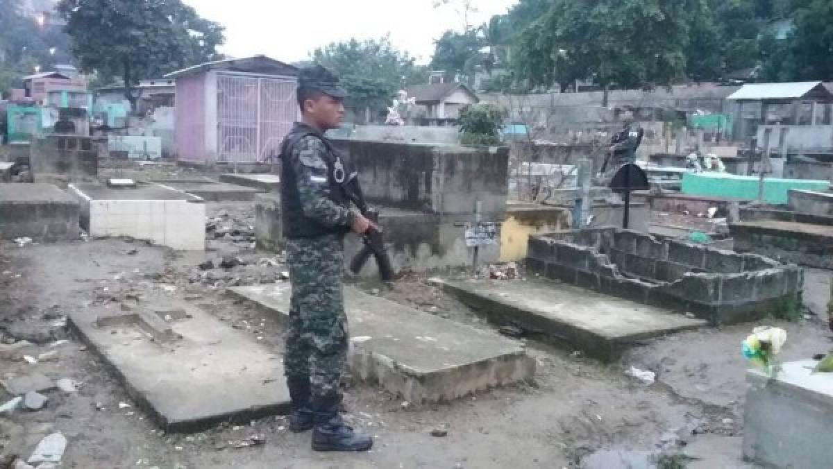 Comienzan a militarizar los cementerios para brindar protección a visitantes durante Día de Muertos