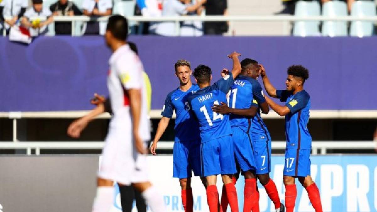 Francia sella su pase a octavos del Mundial Sub-20 tras golear 4-0 a Vietnam