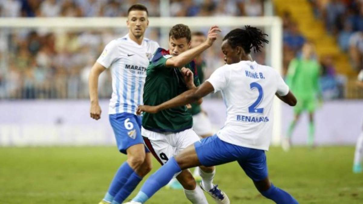 Osasuna empata 1-1 con Málaga y sigue en el pozo