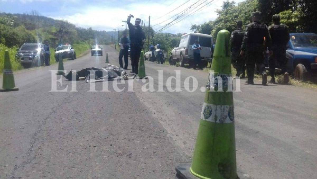 Menor muere al caer de la paila de un vehículo en carretera a Valle de Ángeles