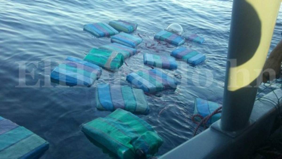 Honduras: Fuerza Naval de Honduras recupera 18 fardos de droga en Golfo de Fonseca
