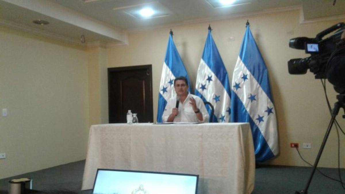 Presidente Hernández insta a realizar una campaña política 'a la altura, sin ataques y con propuestas'