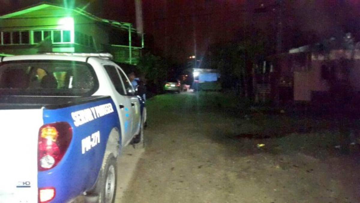 Tres muertos deja masacre en colonia Valle de Sula en la zona norte