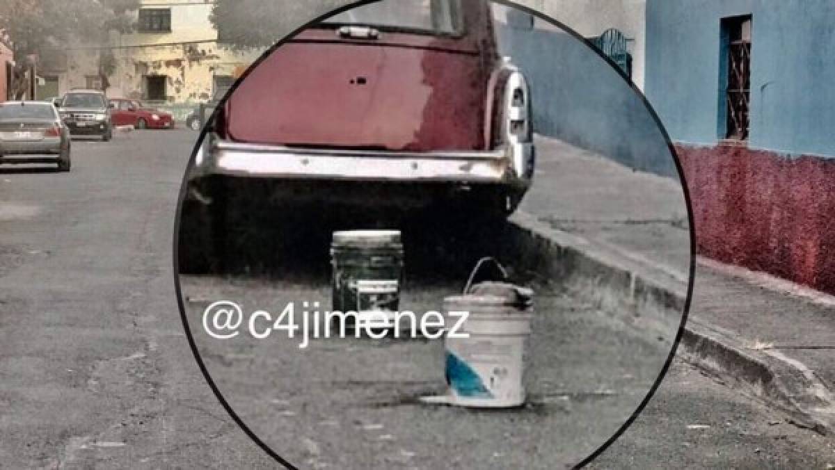 Dentro de baldes con cemento dejan cuerpo descuartizado en México