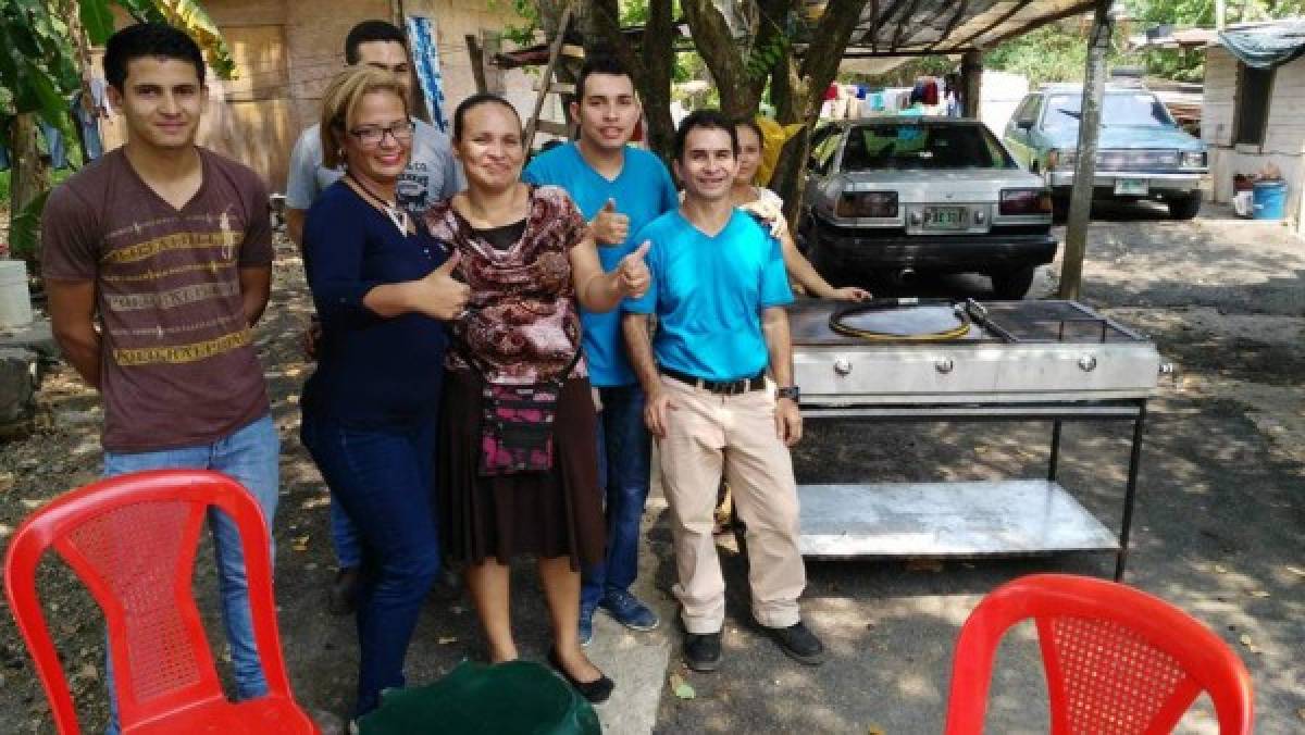San Pedro Sula: Siguen las ayudas para la vendedora de baleadas