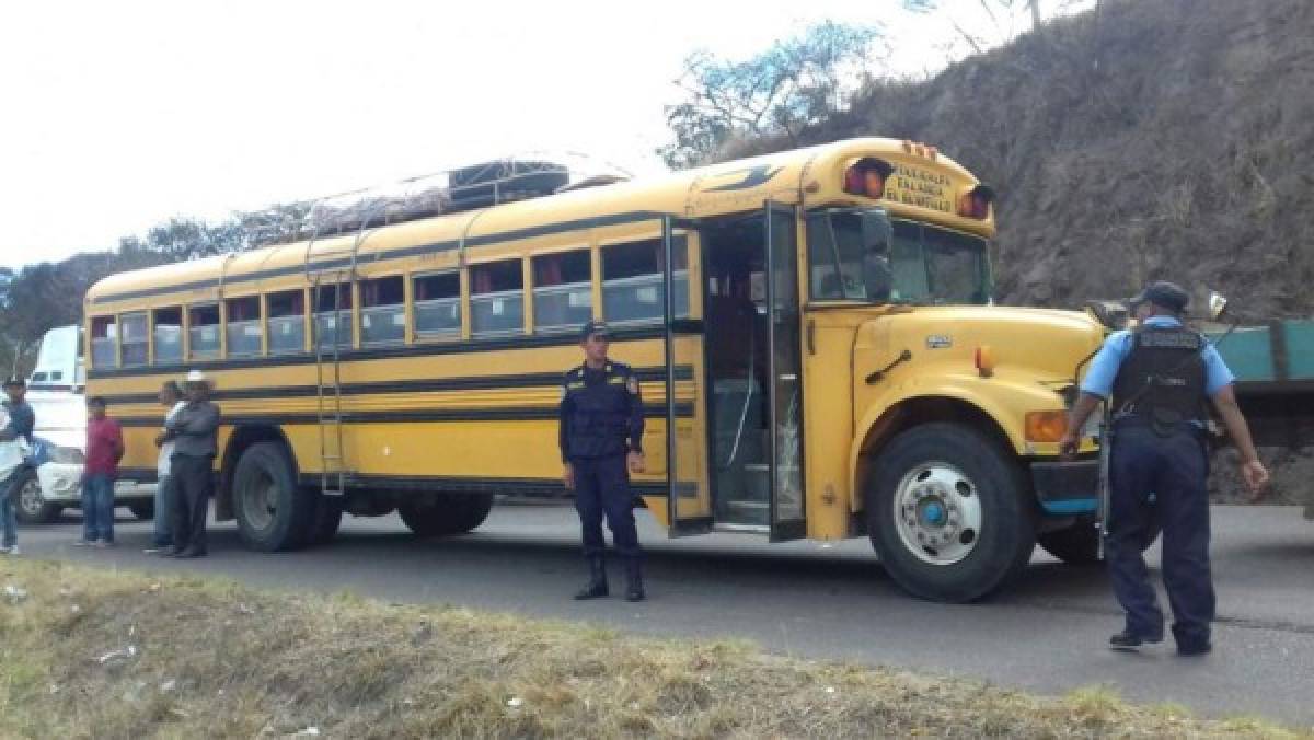 Honduras: Pasajero mata a supuesto ladrón que intentó asaltar un bus interurbano