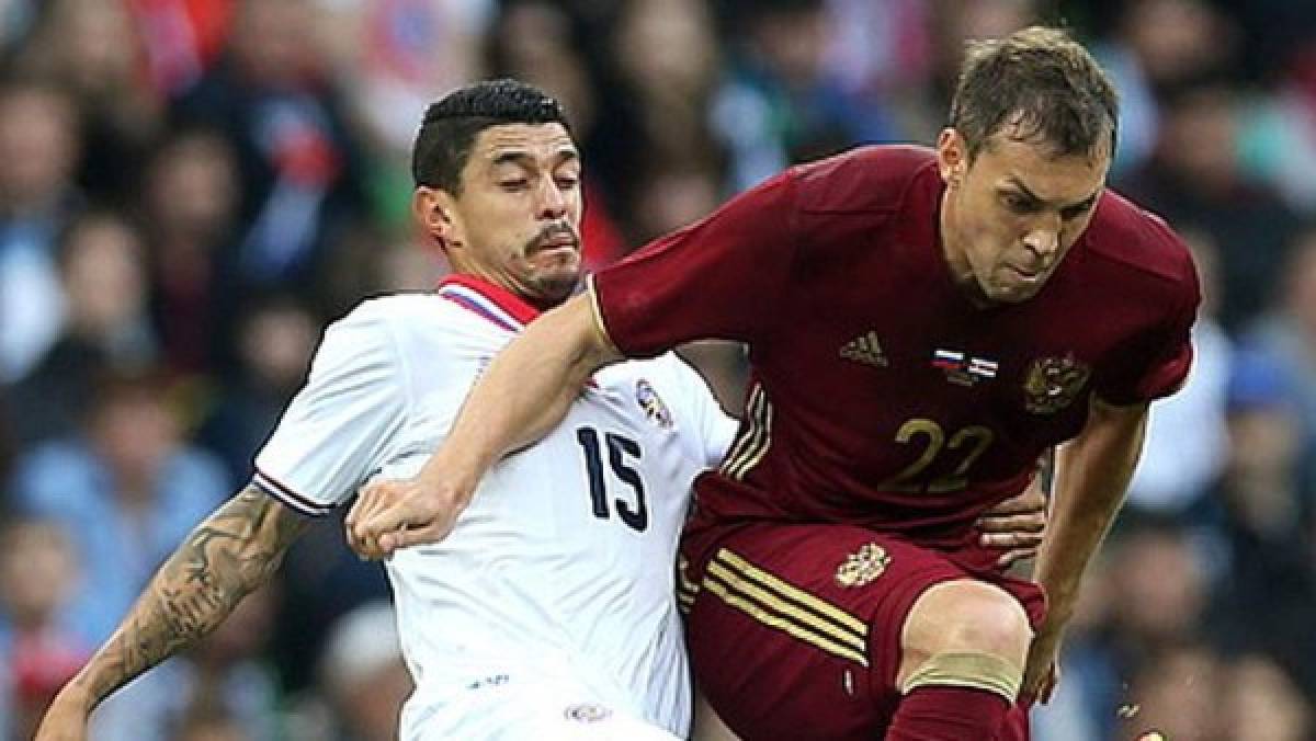 Costa Rica se impuso 4-3 ante Rusia, anfitrión del próximo Mundial  