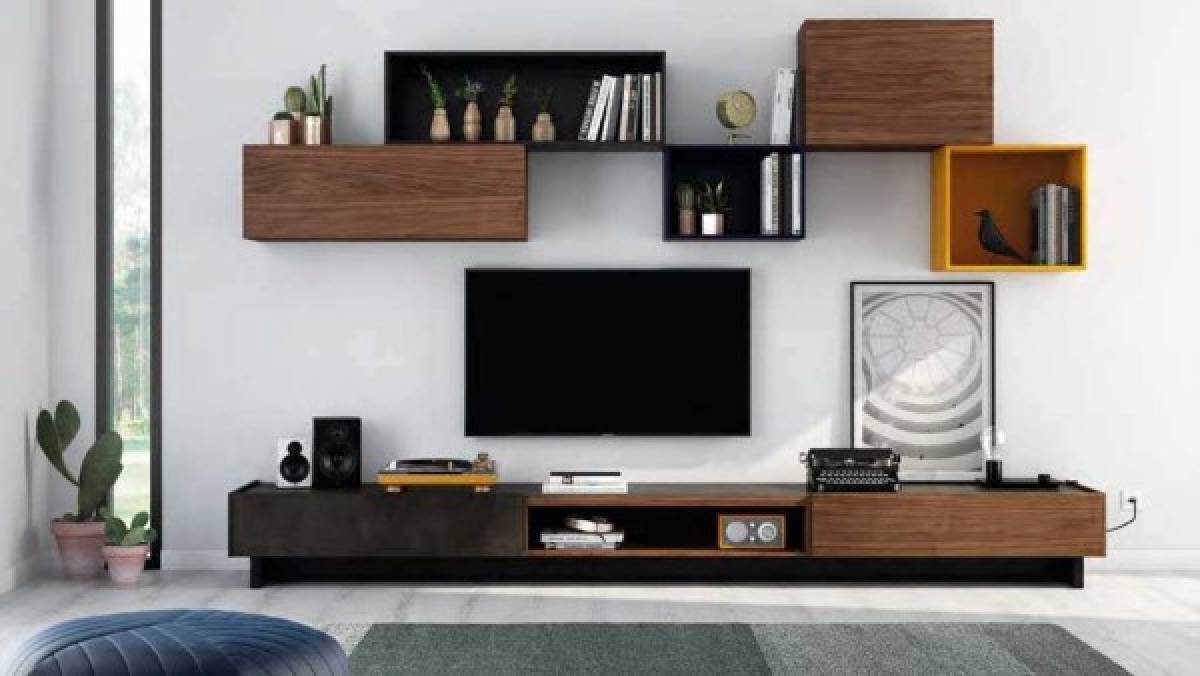 Muebles de pared a la moda