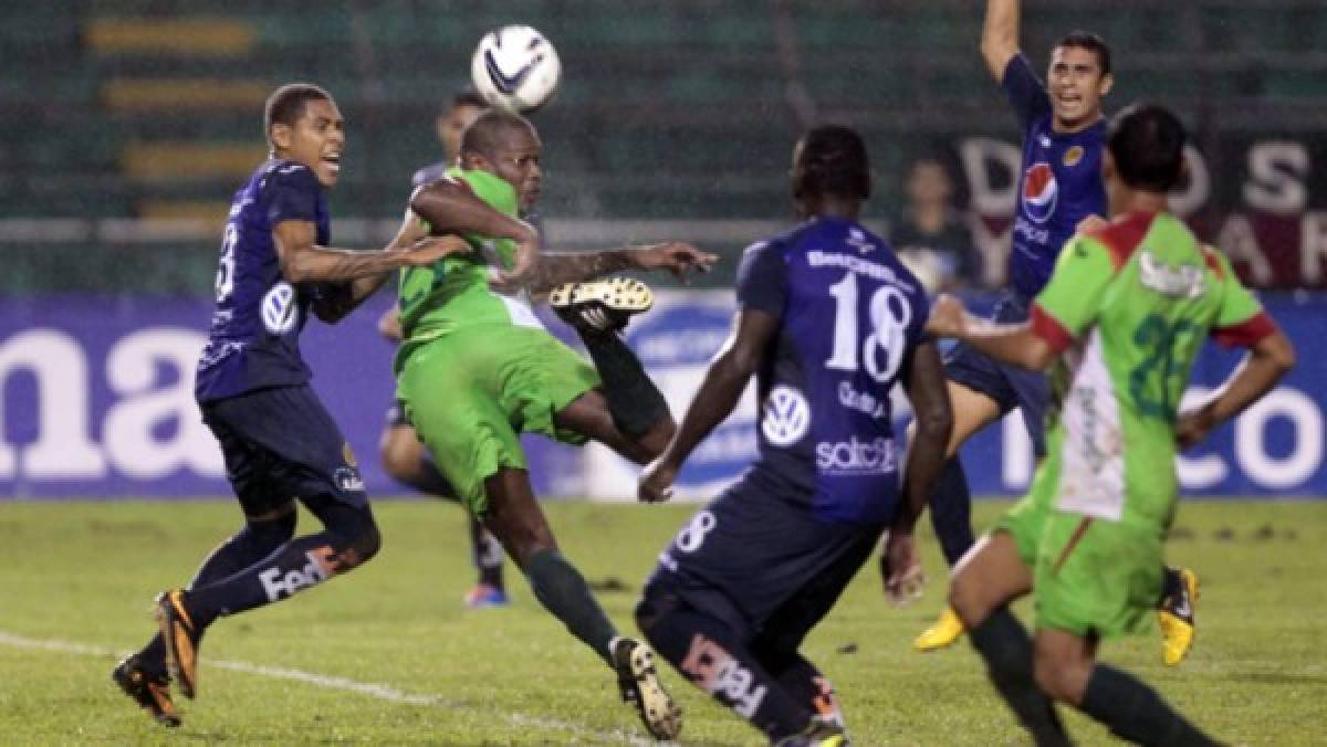 Motagua perdió 1-2 ante Marathón pero está en semifinales por el reglamento