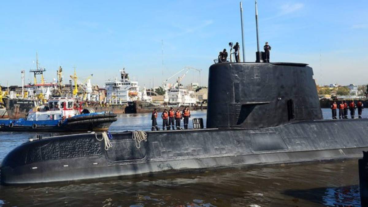 Armada argentina encuentra el submarino argentino ARA San Juan