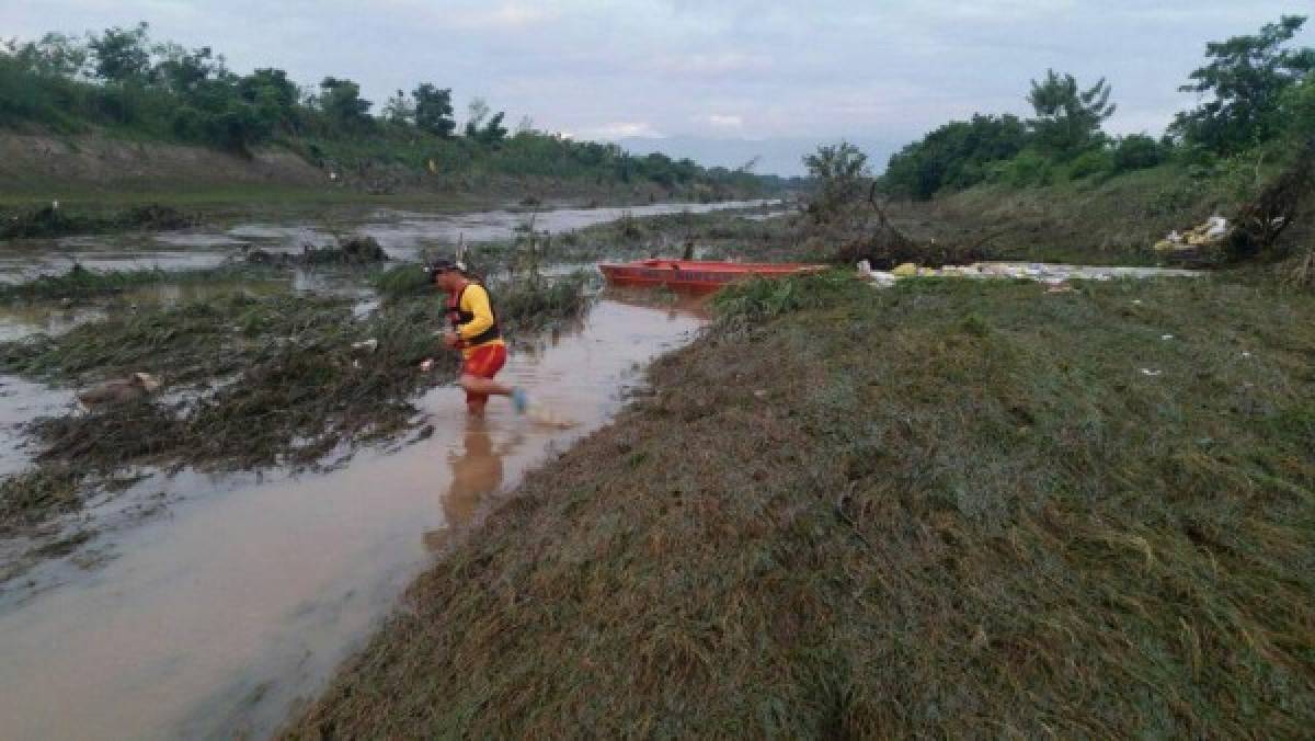 Hallan cuerpo de hondureño arrastrado por el río Chamelecón; suman siete las víctimas por lluvias