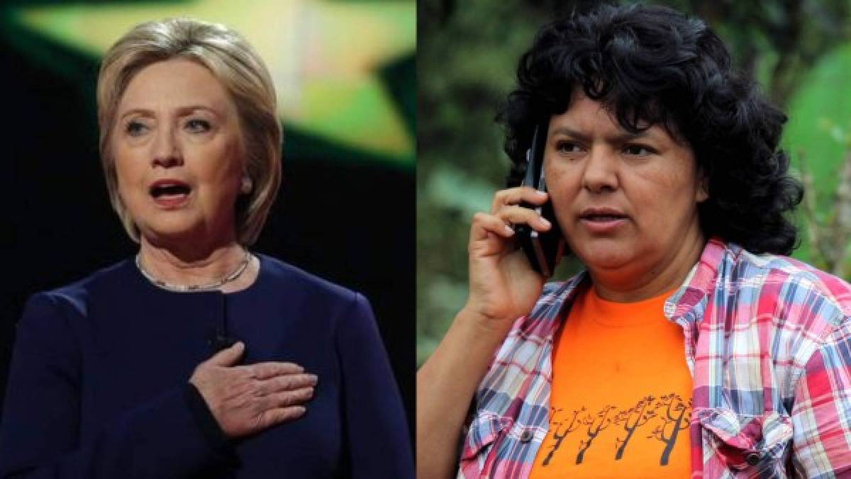 Mujer es expulsada de mitín por acusar a Hillary Clinton de asesinar a Berta Cáceres