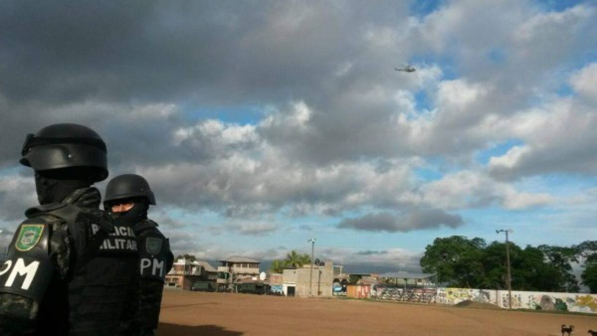 Al menos 20 capturas en operación 'Cazador' realizada en la capital de Honduras