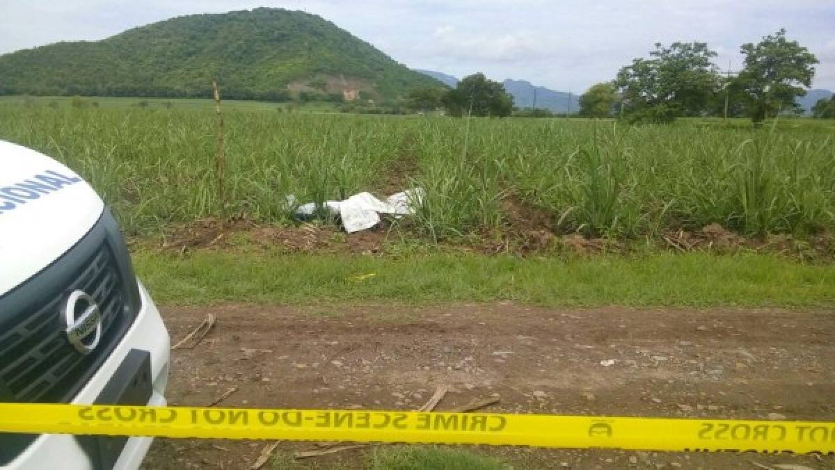 Honduras: Con rótulo hallan dos cadáveres encostalados en San Manuel, Cortés