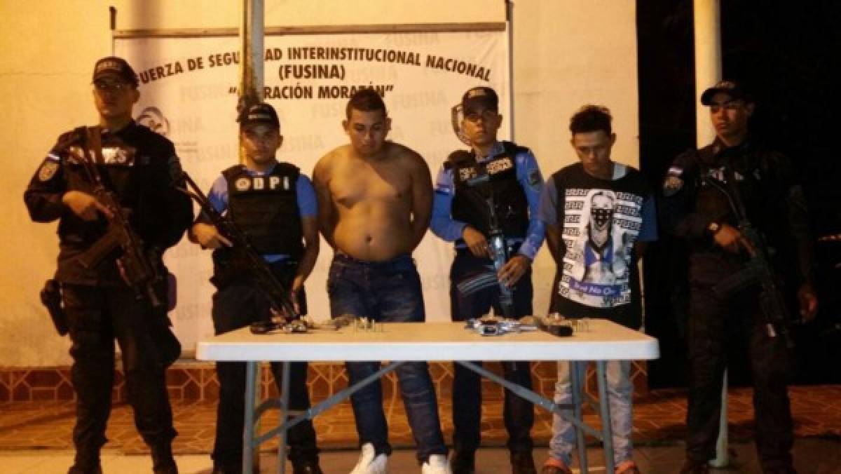 Caen dos supuestos criminales, entre ellos un presunto cabecilla de la MS-13