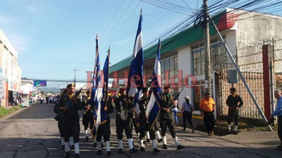 Choluteca se une a la celebración del 196 aniversario de la patria