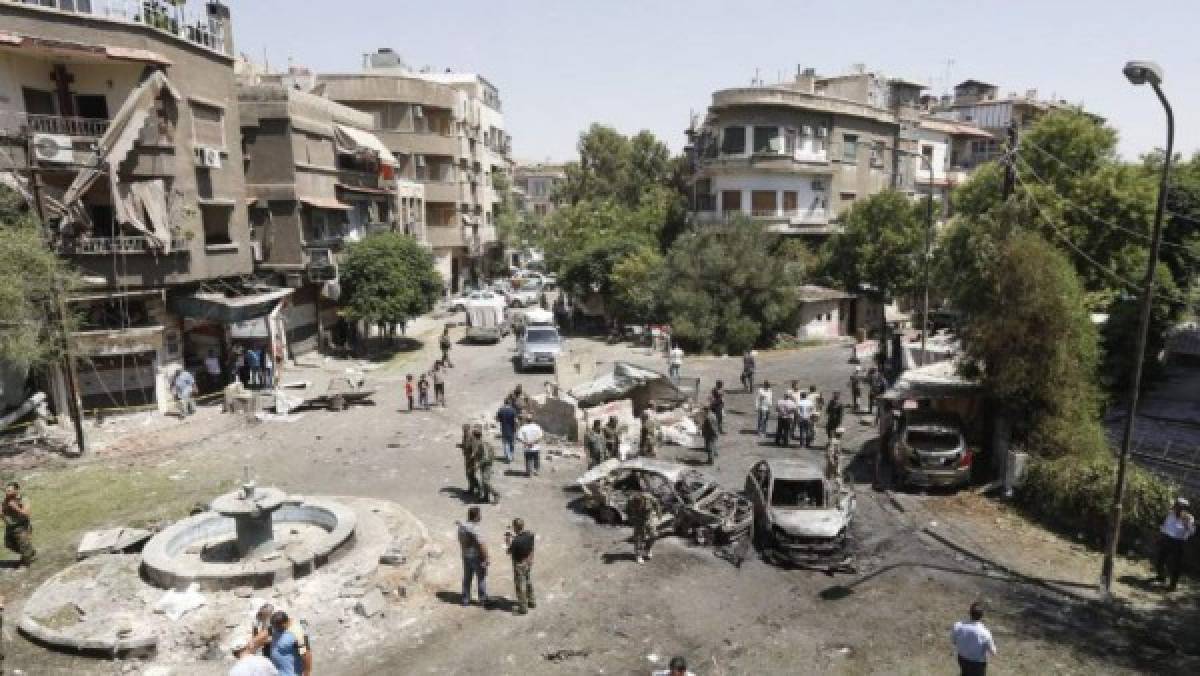 Un atentado suicida causa al menos 16 muertos en sur de Damasco