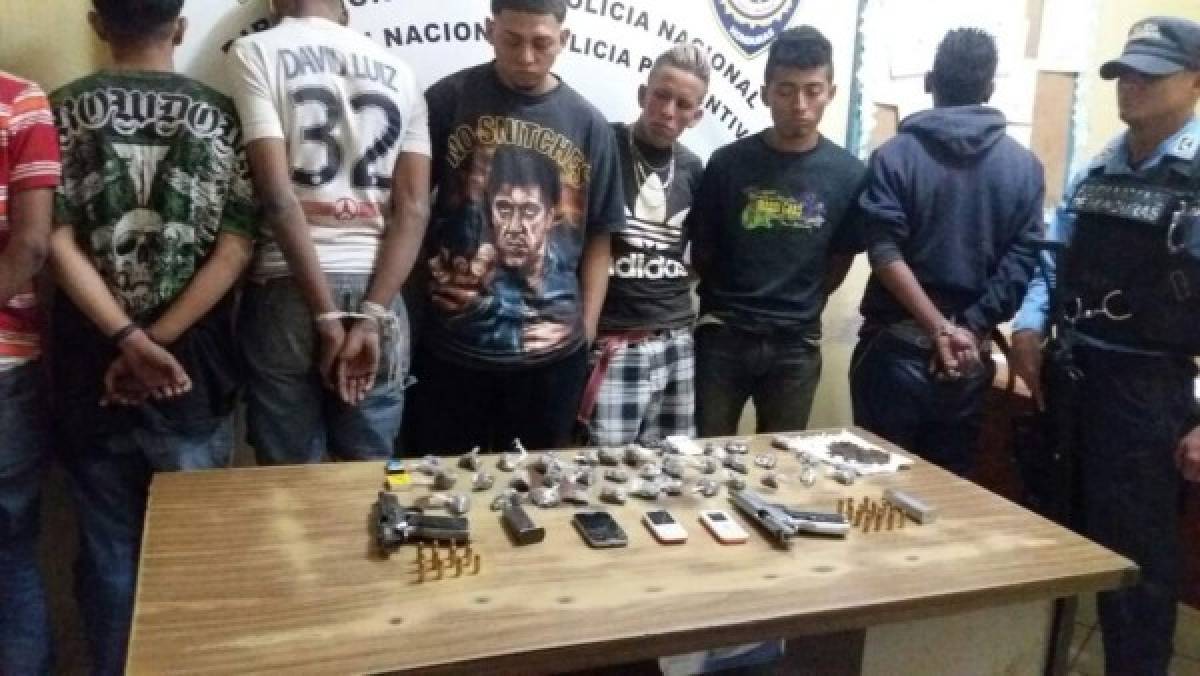 Honduras: Capturan ocho supuestos miembros de la Mara Salvatrucha en operación Águila Azul