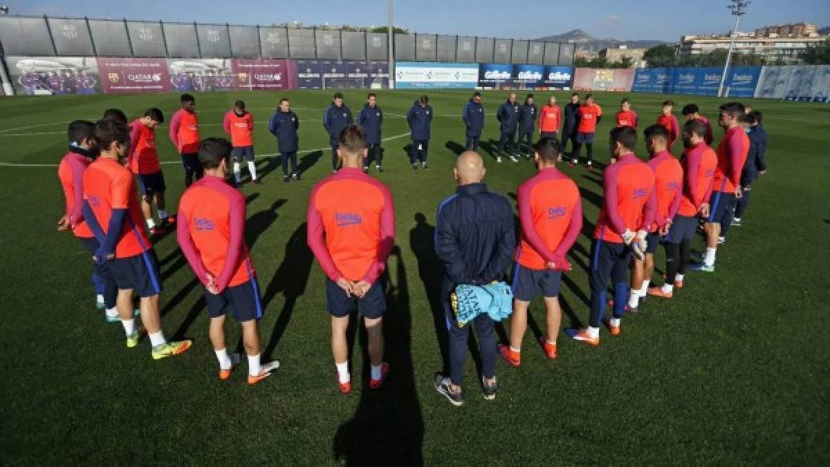 El minuto de silencio que dedicó Real Madrid y Barcelona a las víctimas del Chapecoense
