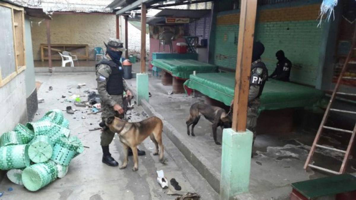 Realizan operativos en el centro penal de Comayagua, hallan antena para hacer llamadas