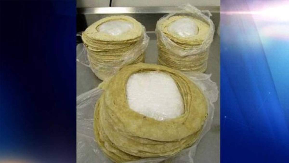 Incautan droga camuflada en tortillas de maiz en EE UU