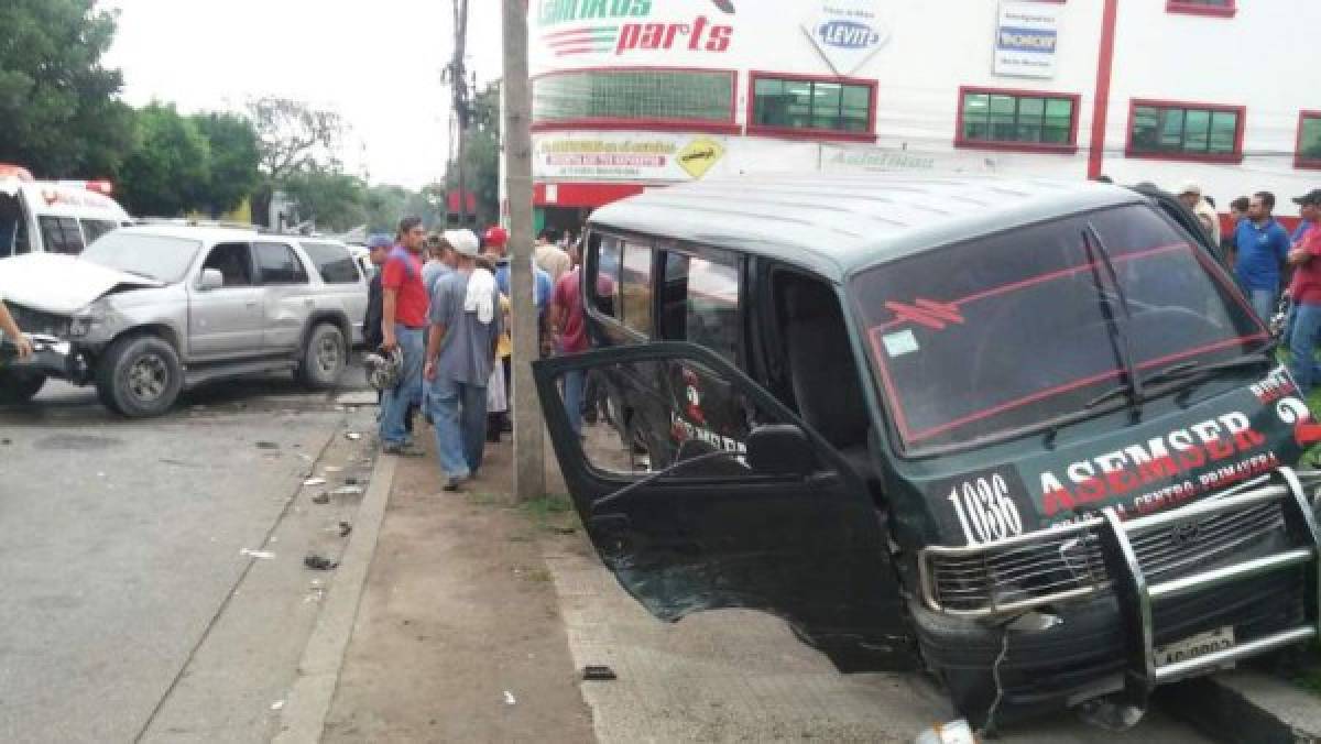 Niña de dos años muere en accidente en San Pedro Sula