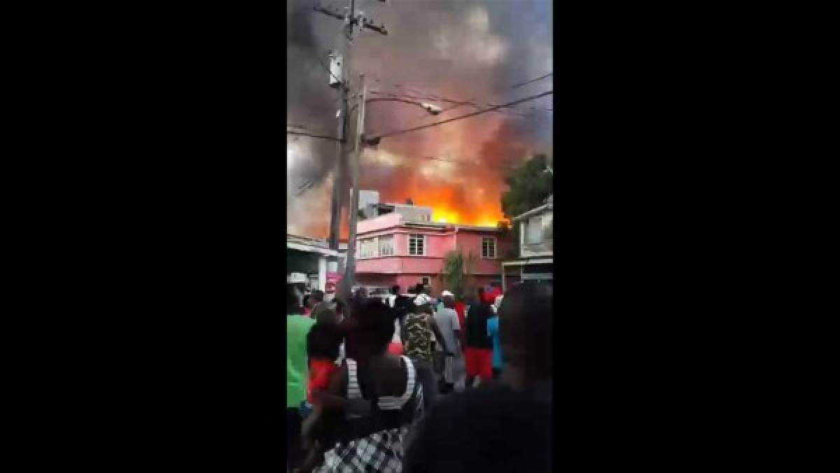 Se desata voraz incendio en la cárcel más importante de Guyana