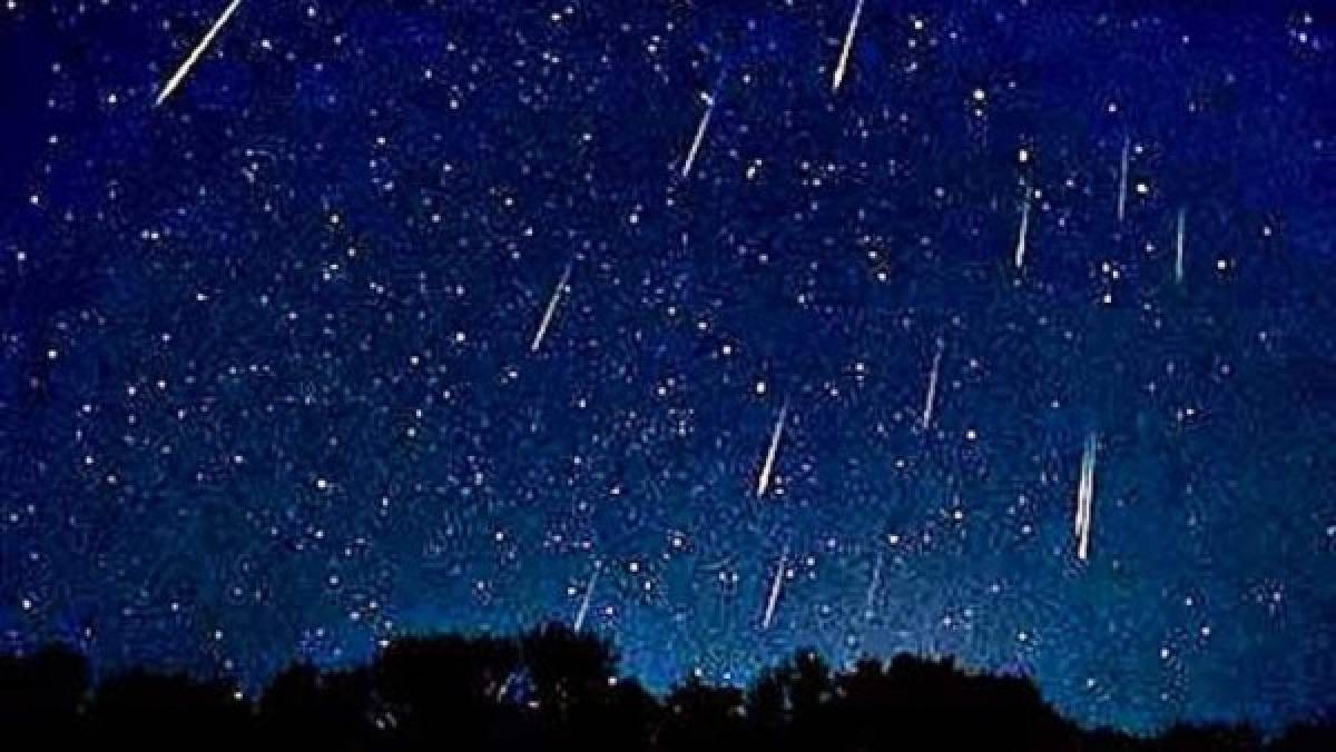 La doble lluvia de estrellas que adornará el cielo esta noche