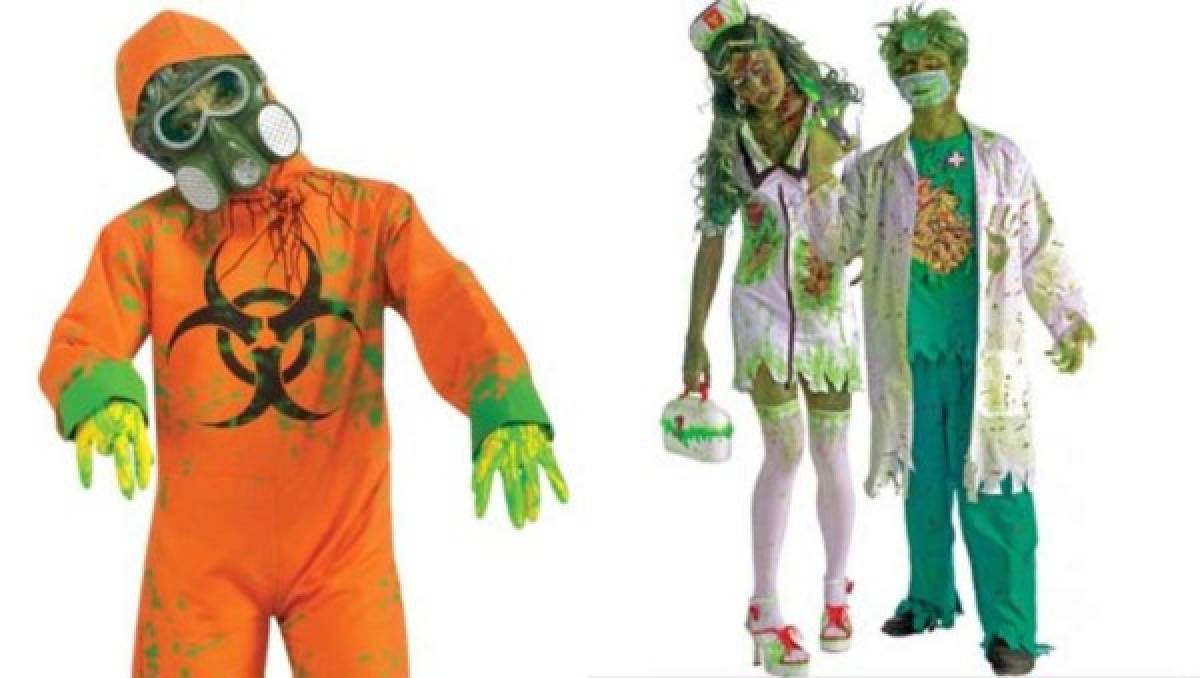 Disfraces anti-ébola listos para el Halloween