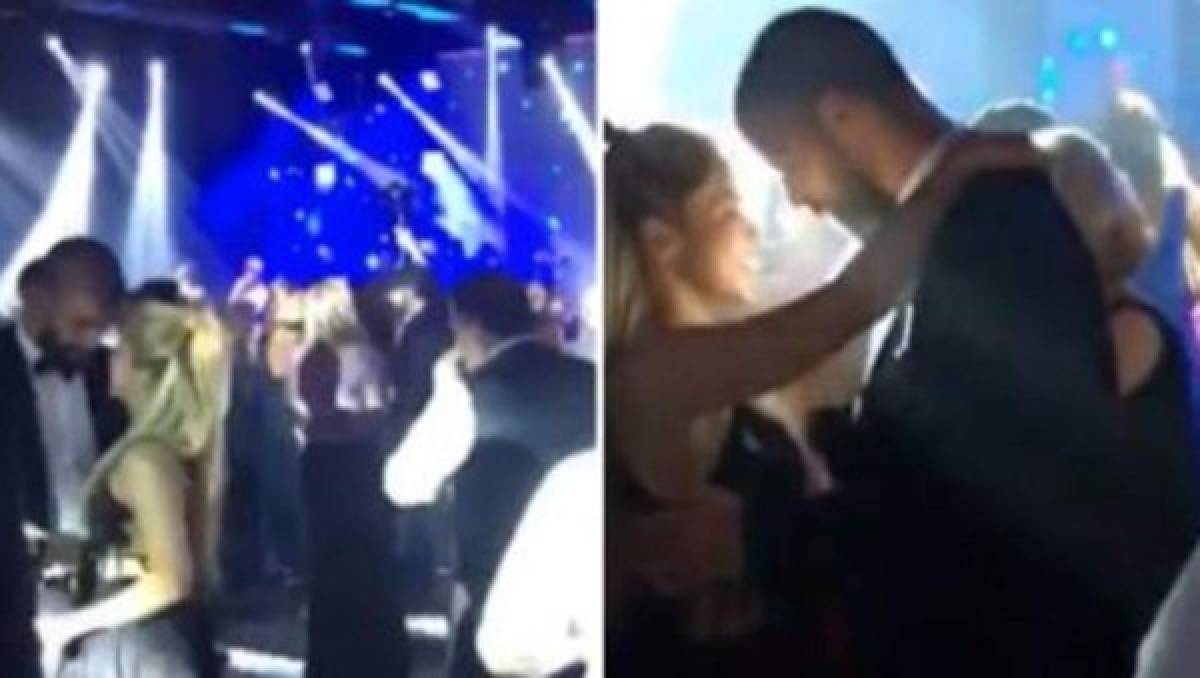 Captura del víideo filtrado en redes sociales donde Piqué y Shakira bailan al ritmo de cumbia.