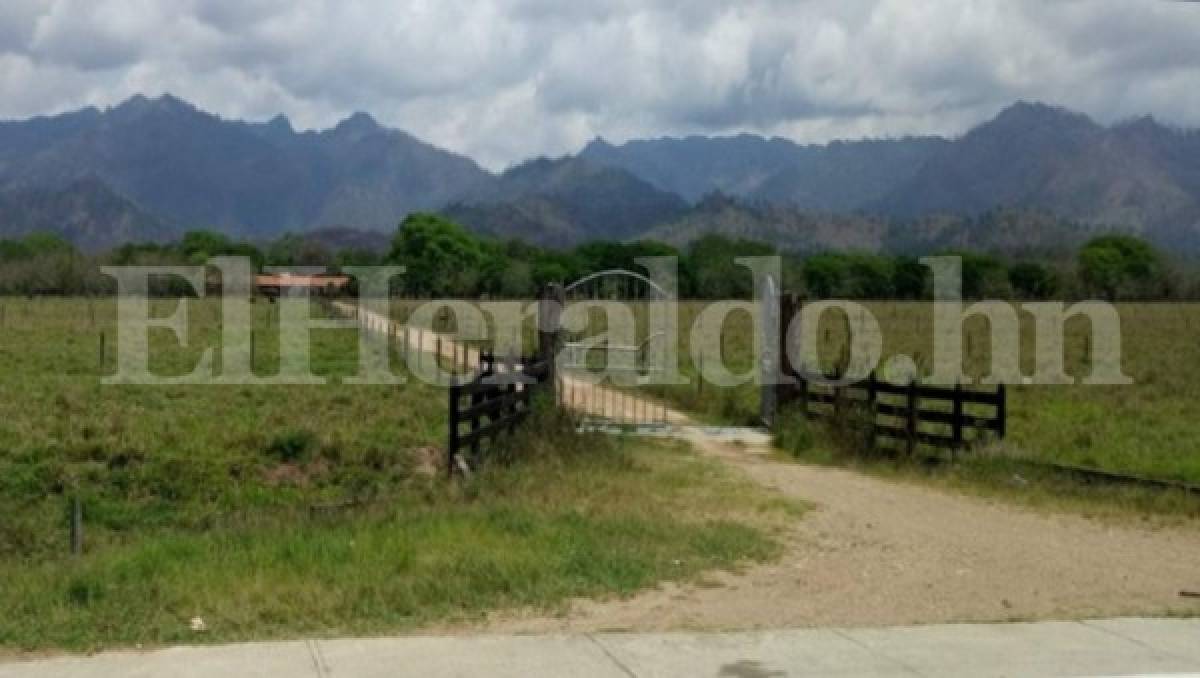 Propiedad la empresa Agroganaderos en la aldea San Francisco de Lepaguare, Juticalpa, Olancho, oriente de Honduras.