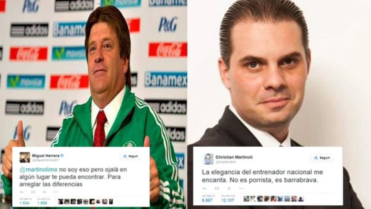 Periodista acusa Miguel Herrera de golpearlo