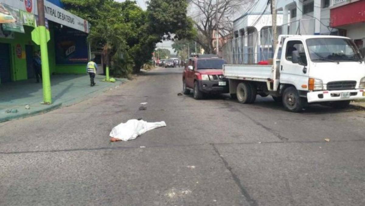 SPS: Tres carros arrollaron a víctima de masacre en barrio Cabañas