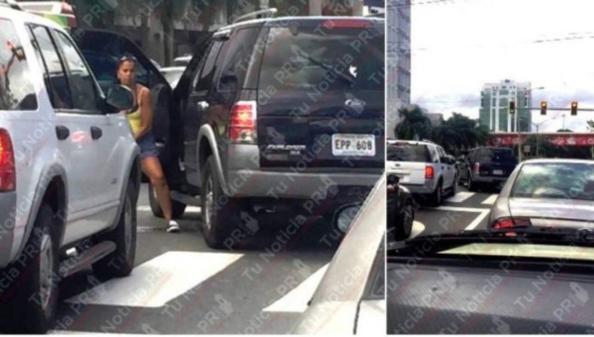 Mujer se baja de su auto sin que nadie imaginara lo que haría