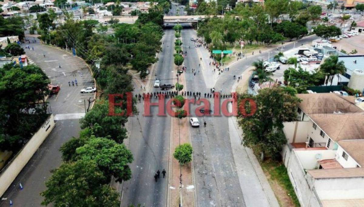 Cerrado acceso vehicular en el bulevar FFAA; tome rutas alternas