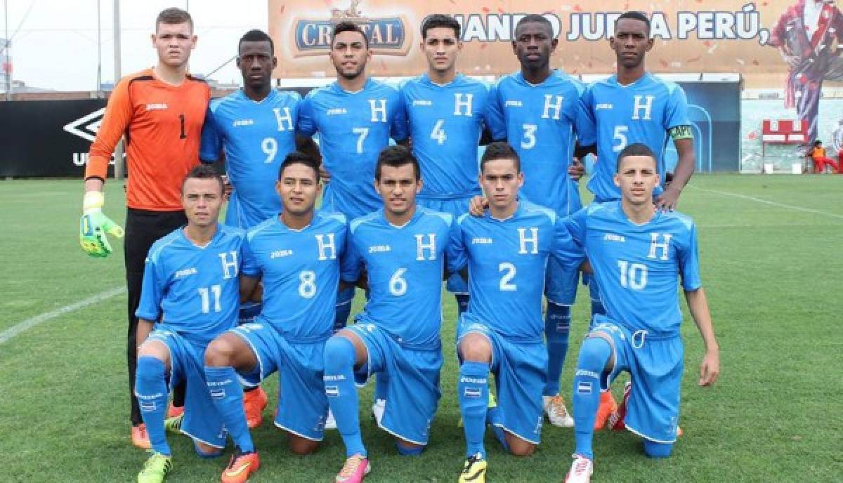 La Selección de Honduras Sub 17 empata y cae en Perú