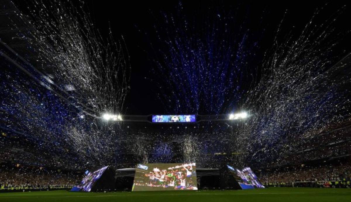 ¡Espectacular ceremonia del Real Madrid en el Santiago Bernabéu!