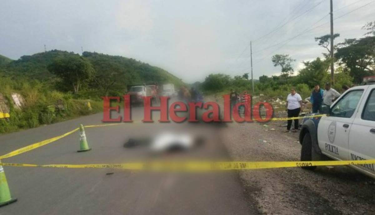 Motociclista pierde la vida tras ser embestido por una rastra en Guasaule, Choluteca