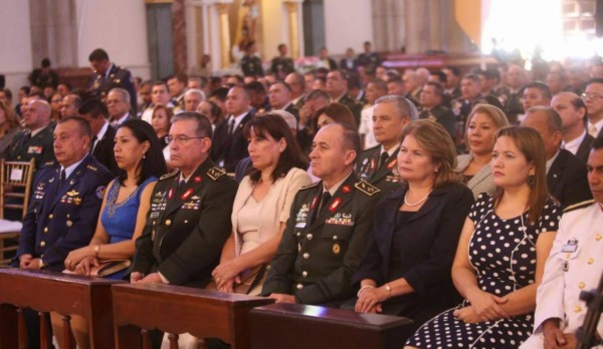 Las Fuerzas Armadas realizan eucaristía en honor a Santa María de Suyapa   