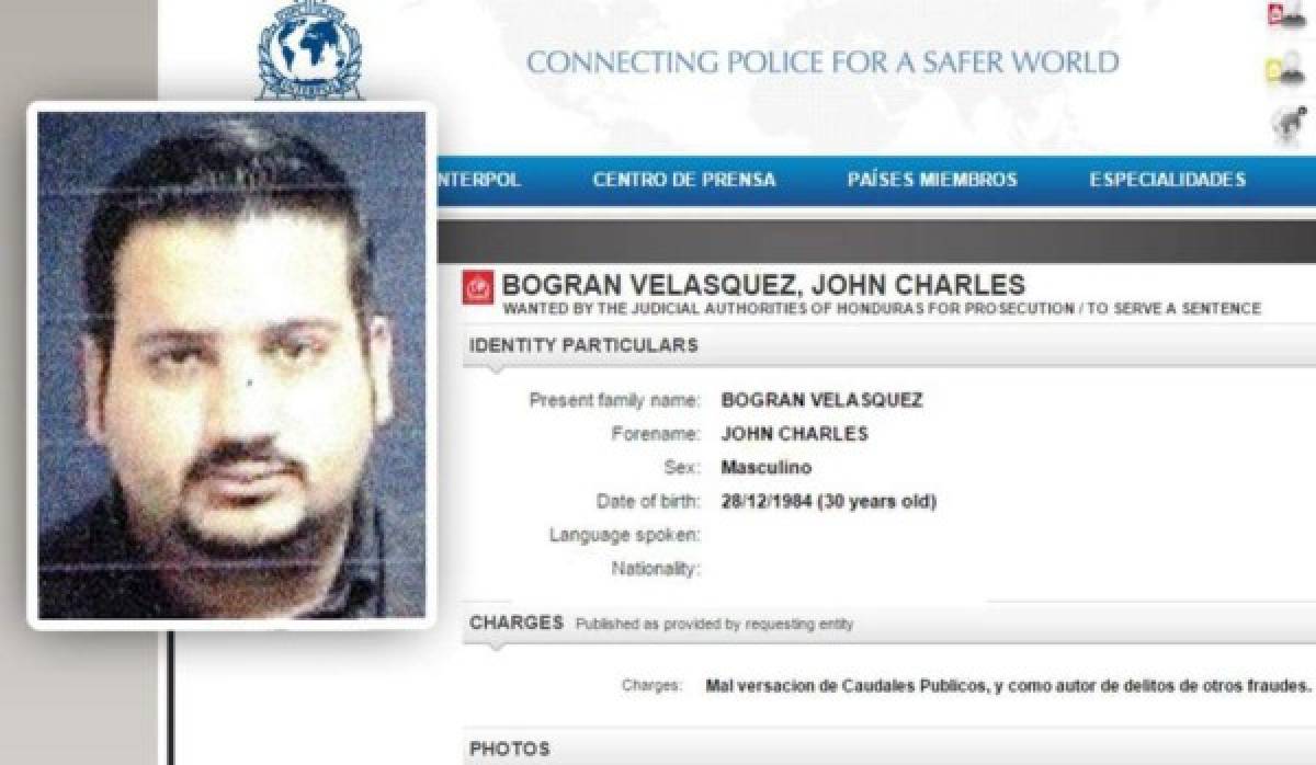 Prisión preventiva para Charles Bográn