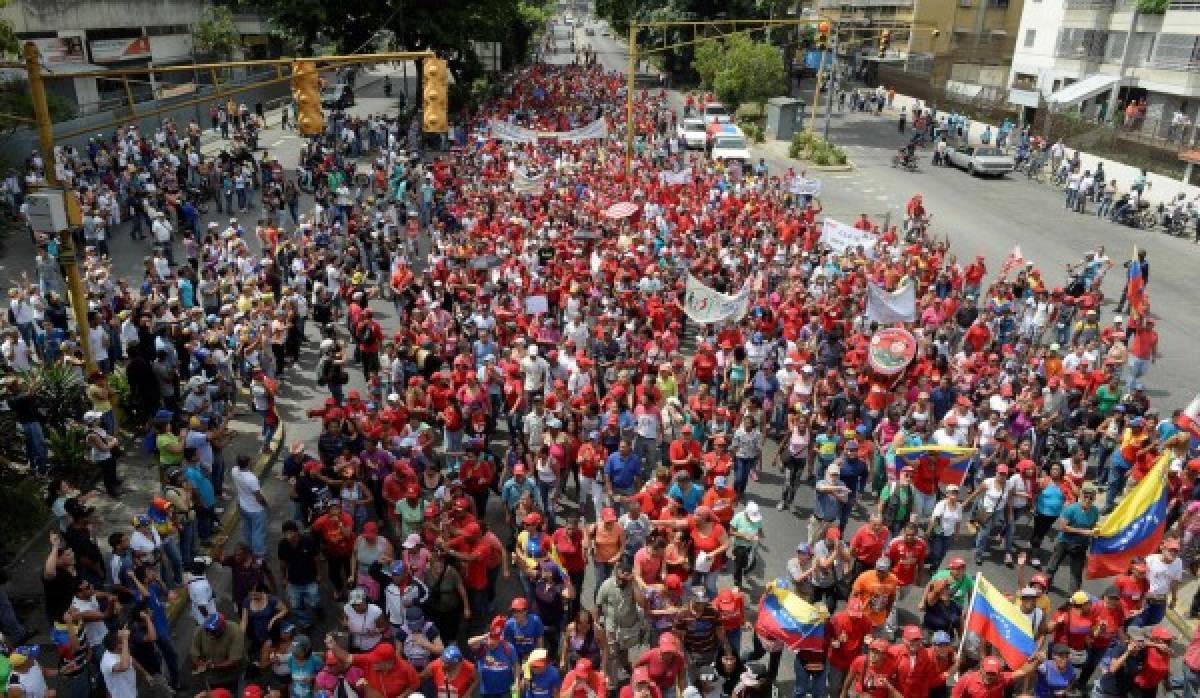 Las imágenes más impactantes de la 'madre de las marchas' en Venezuela