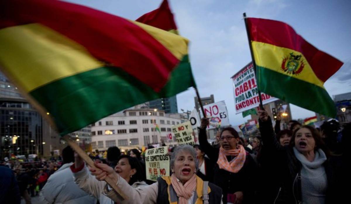 Deseo de reelección de Evo Morales desata manifestaciones en Bolivia