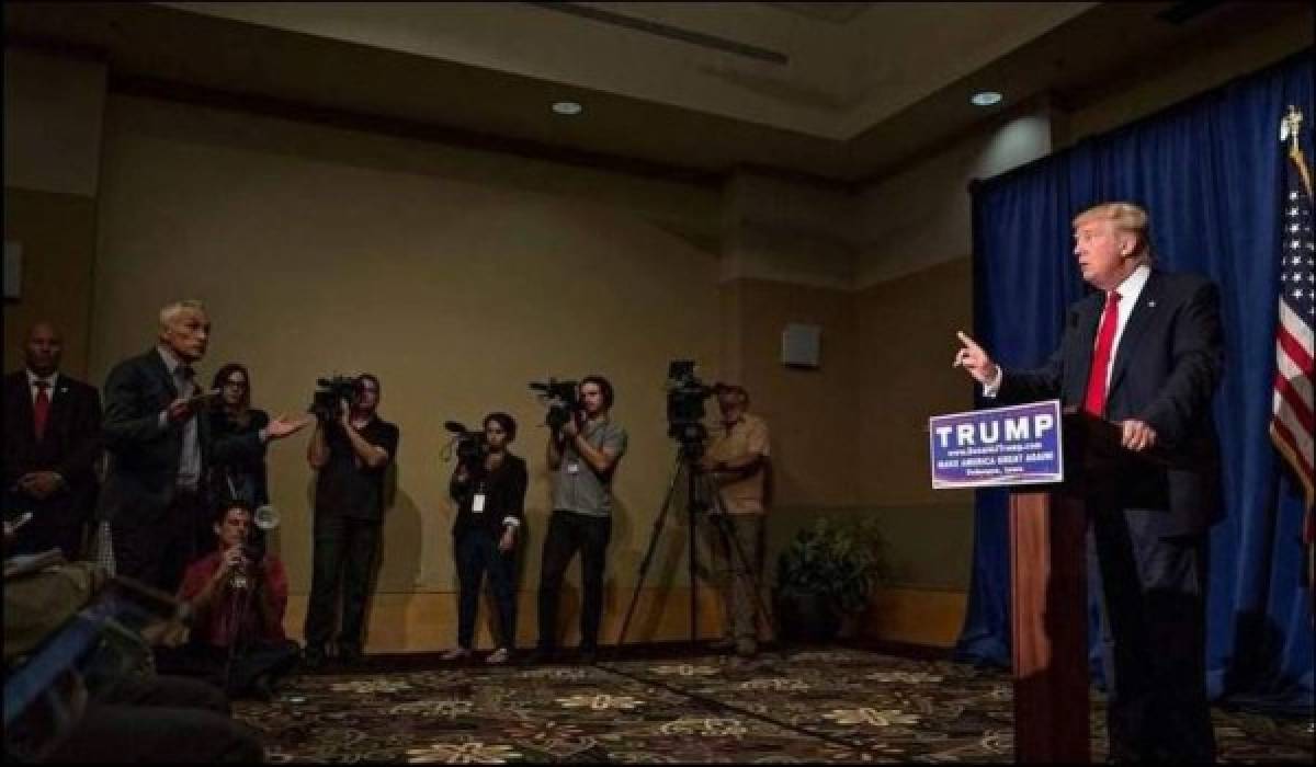 Donald Trump expulsa a Jorge Ramos de conferencia de prensa