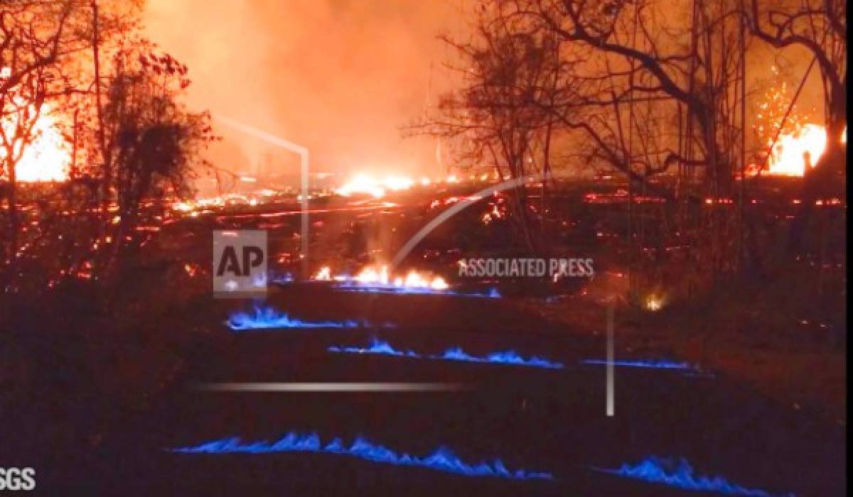 Volcán de Hawái genera llamas azules por consumo de metano