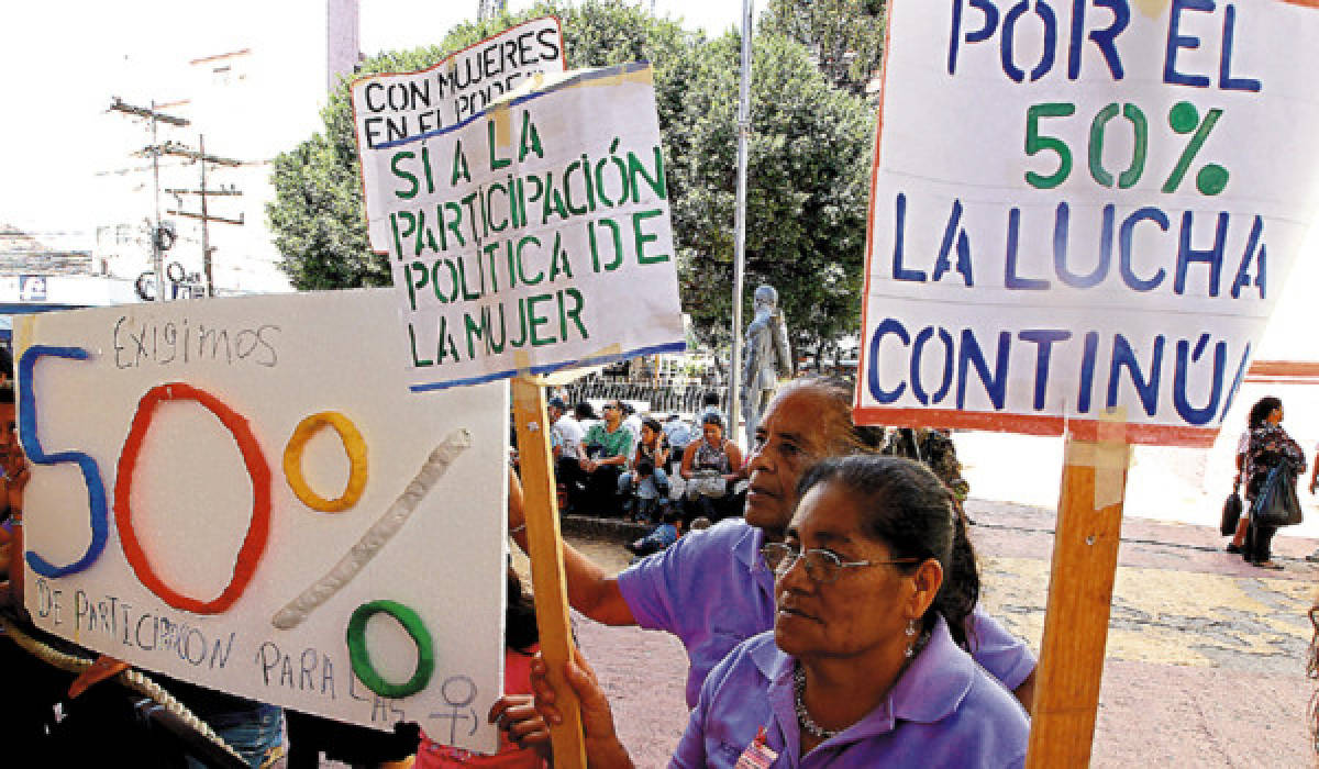 Honduras: Aprobado el 50% de participación política para las mujeres, de forma gradual