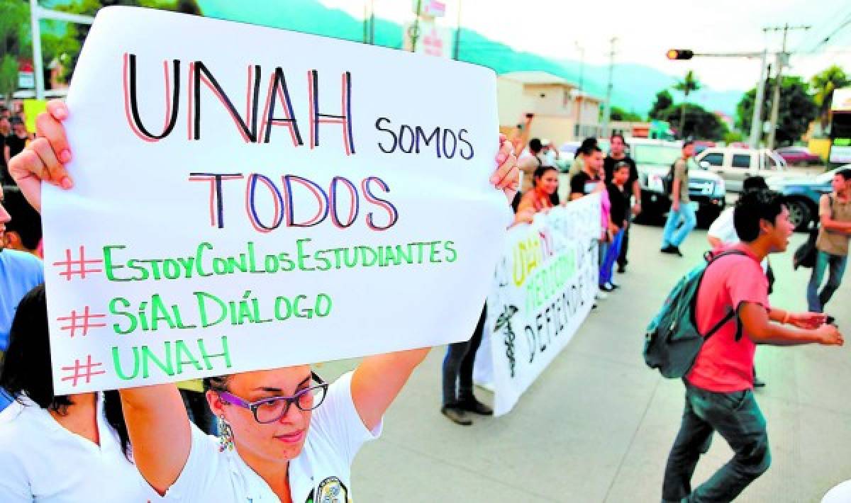 Honduras: Ratificado el 70% en la UNAH