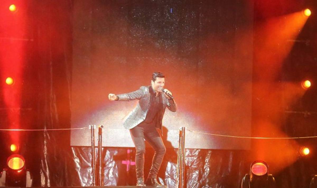 Chayanne ofreció un espectacular concierto en Honduras