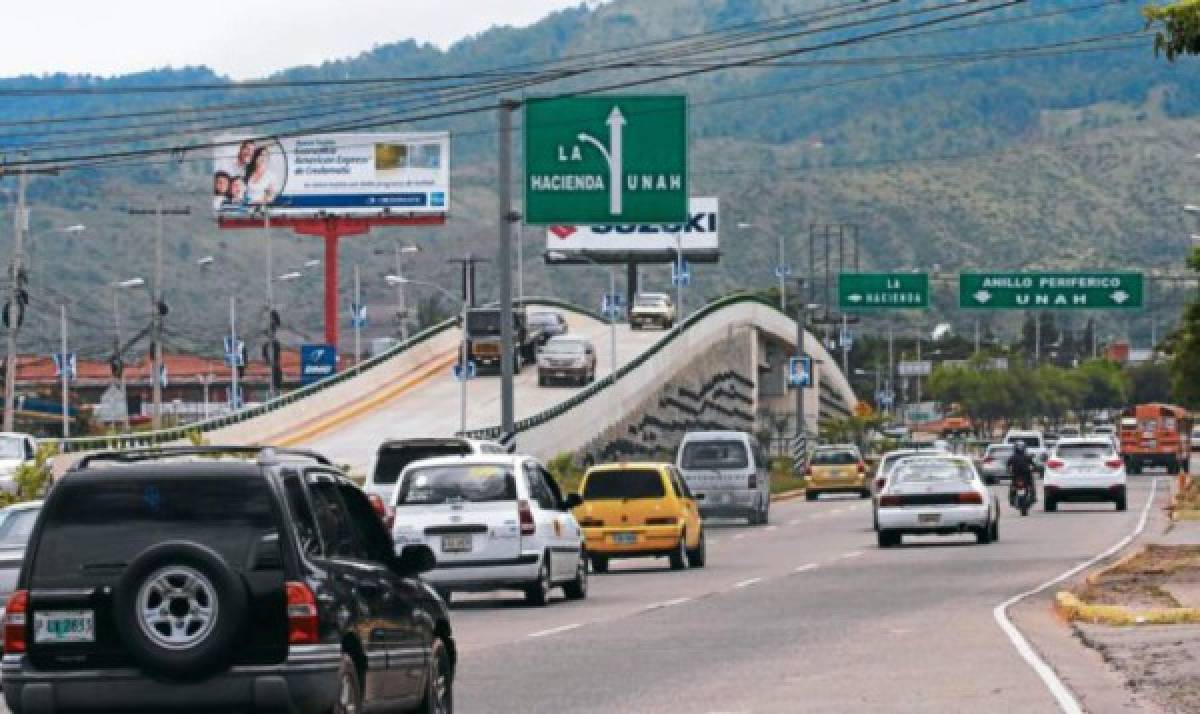 Más de 100 mil vehículos deben matrícula en la capital de Honduras