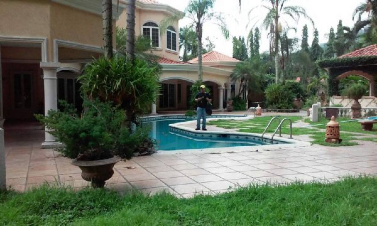 Como piscina tienen casa de los Rosenthal administrado por la OABI en Omoa