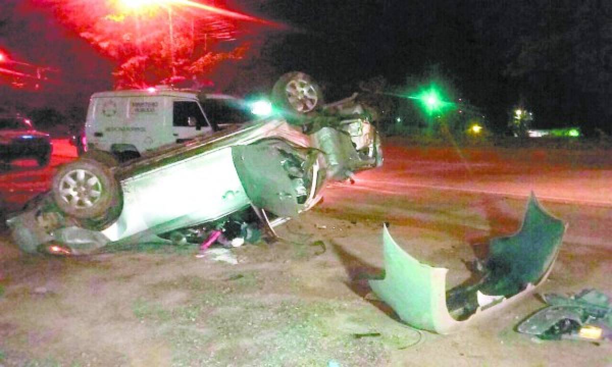 Decapitada murió abogada en fatal accidente vehicular en San Pedro Sula